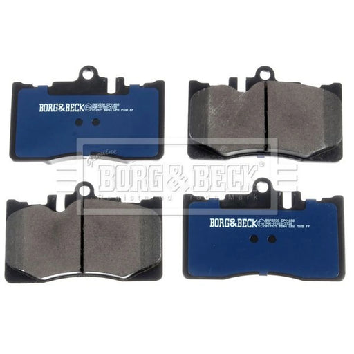 Borg & Beck 4 x Front Brake Pad Set BBP2230