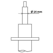 KYB Shock Absorber Damper Strut Front 3418009