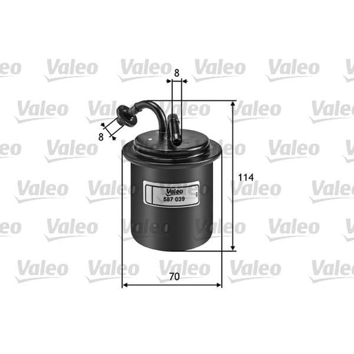 Valeo Fuel Filter Element 587039