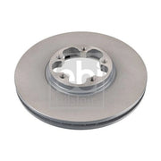 Febi 2 x Internally Vented Front Brake Discs 19514