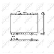 NRF Engine Radiator 53452