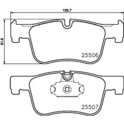 Mintex Front Brake Pad Set MDB3216