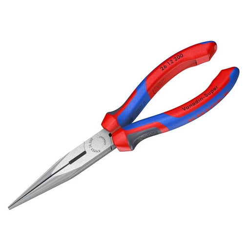 KNIPEX 26 12 200 Snipe Nose Side Cutting Pliers Comfort Handles 200mm (8in)