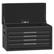 Teng Tools Mobile Tool Storage Chest 26" 4 Drawer Black TST26B4P