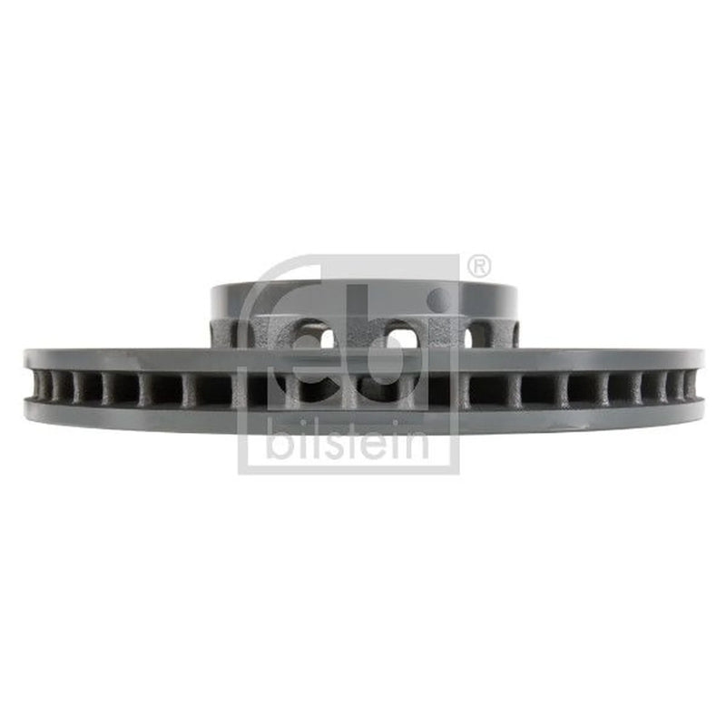 Febi 2 x Internally Vented Front Brake Discs 18656