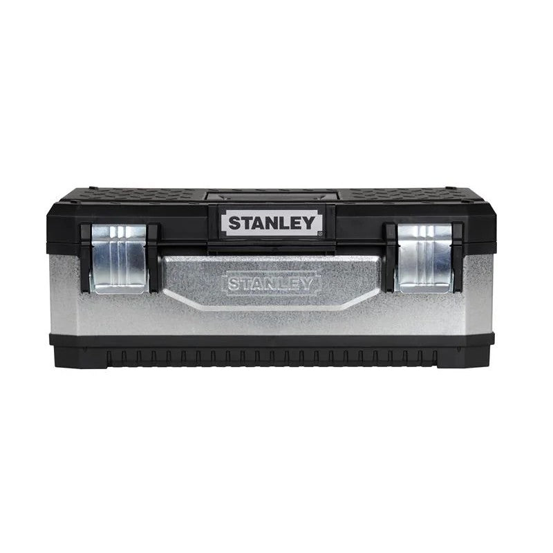 STANLEY® Hand Tools Galvanised Metal Toolbox 58cm (23in) - 1-95-619