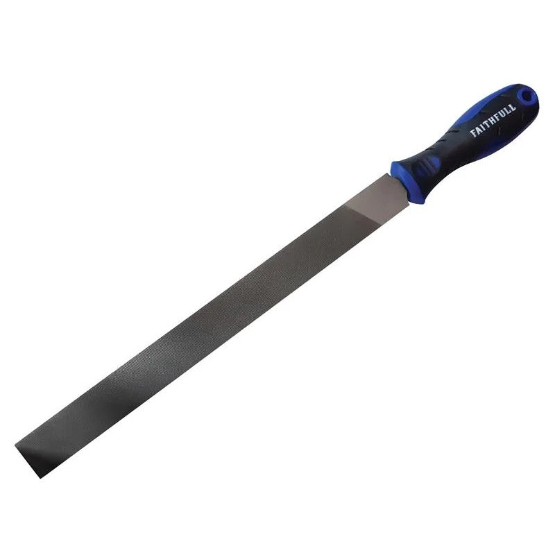 Faithfull Handled Hand Second Cut Engineers File 300mm (12in) - FAIFIHSC12