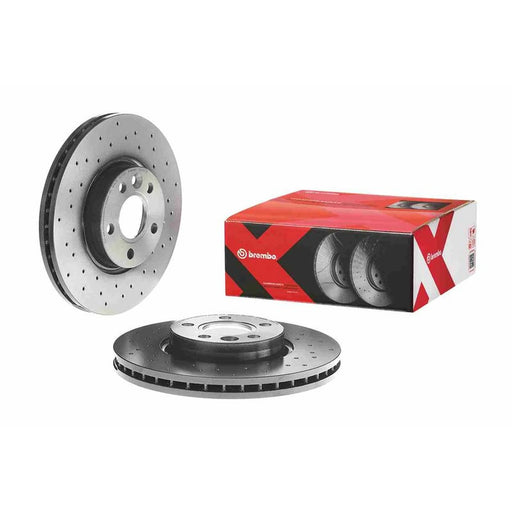 Brembo Xtra 2 x Perforated/Vented Front Brake Discs 09.A427.1X