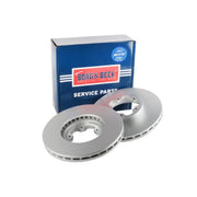 Borg & Beck 2 x Vented Front Brake Discs BBD4562