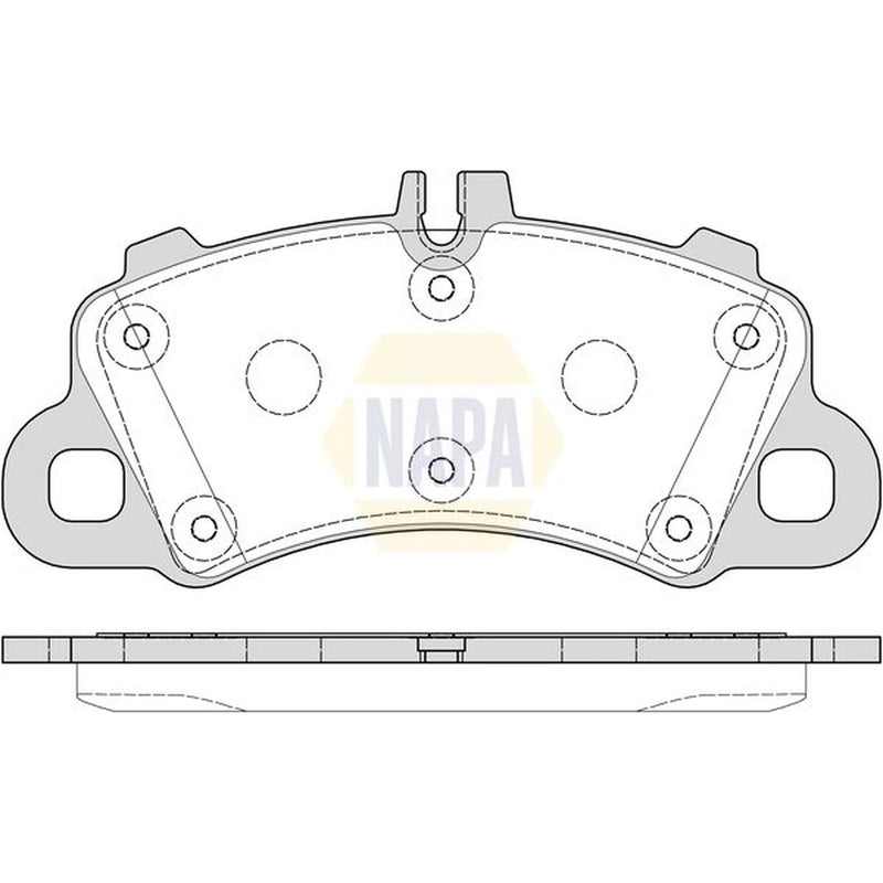 NAPA Front Brake Pad Set NBP2010