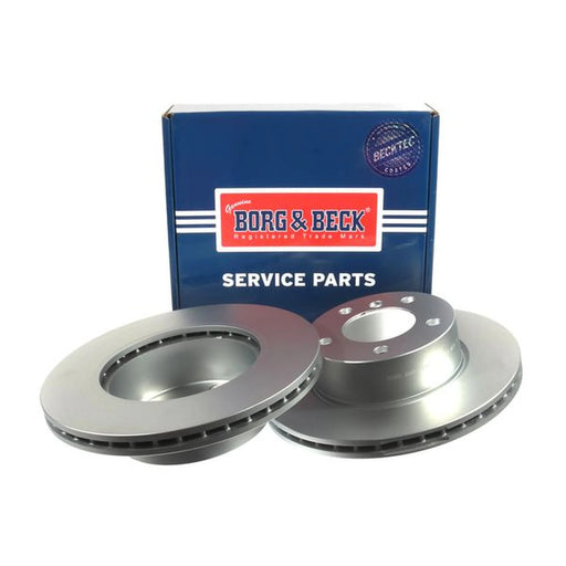 Borg & Beck 2 x Vented Front Brake Discs BBD4463
