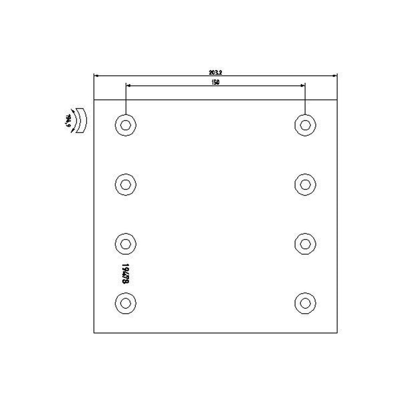 DON Don Cv Brake Lining Set SJ30311S7340