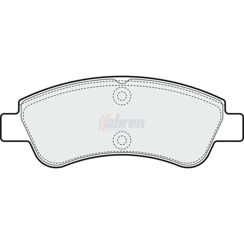 Fahren Front Brake Pad Set FBP3337