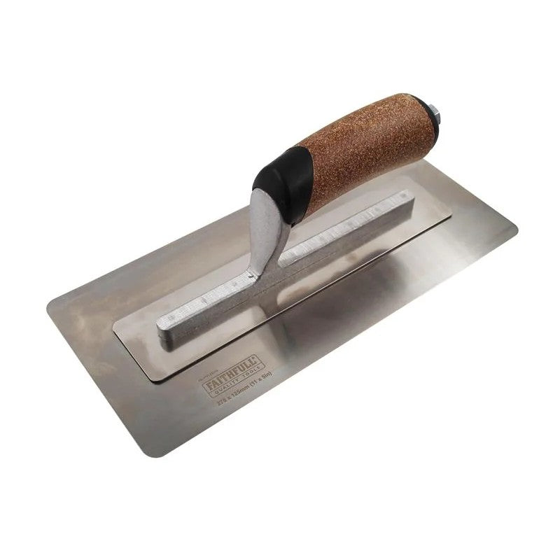 Faithfull Flex Finishing Trowel with Cork Handle 275mm (11in) - FAIPTFLEX11C