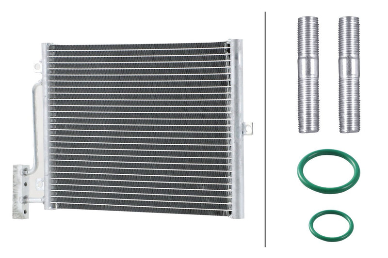 Hella 8FC 366 220-391 Condenser, air conditioning