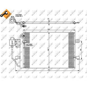 NRF Air Conditioning Condenser 35309