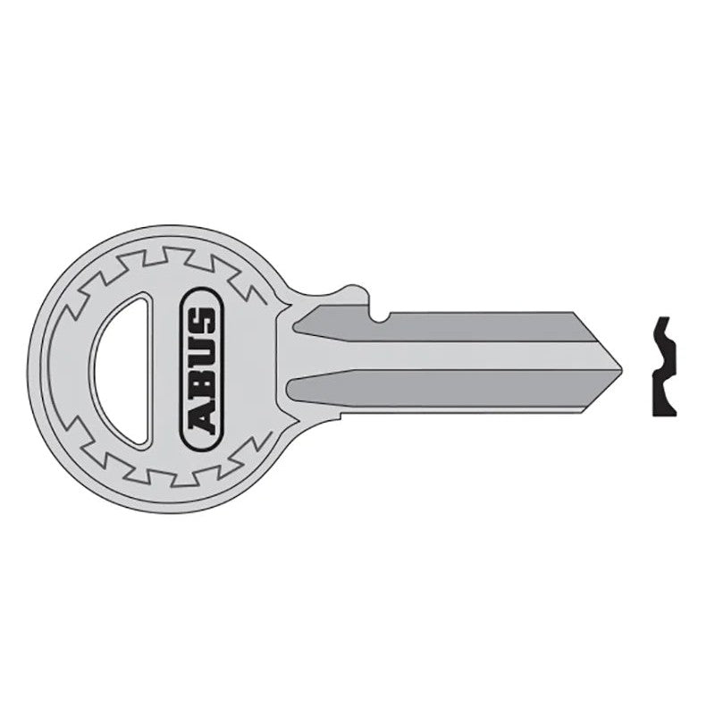 ABUS Mechanical 84/40 40mm R Key Blank - 10000681-01