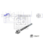 Febi Stabiliser Drop Link Front Right 178477