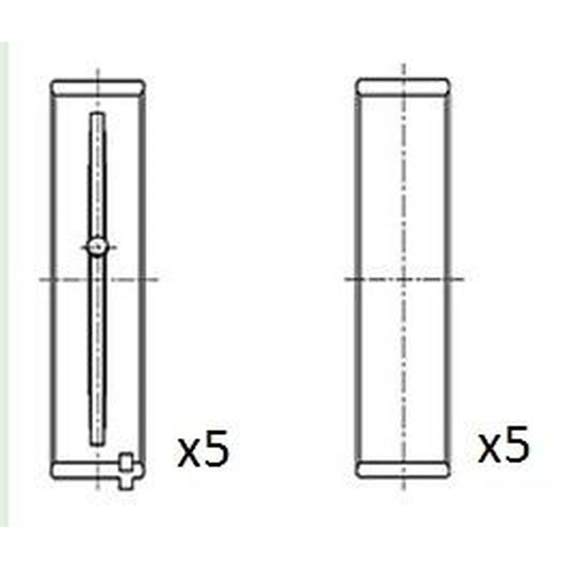 FAI Main Bearing Set 48.7mm BM1019-030