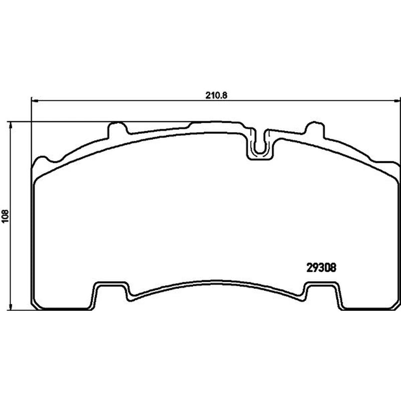 DON Brake Pad Set CVP094K