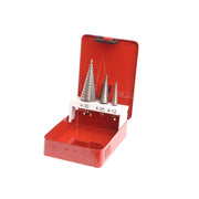 Faithfull HSS Step Drill Bit Set of 3 4-30mm - FAISDSET3