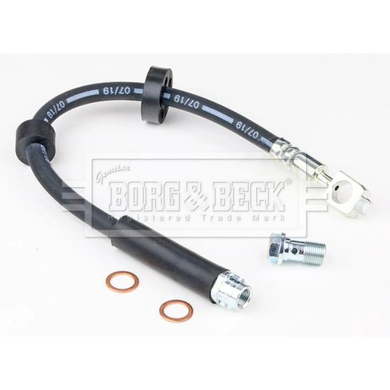 Borg & Beck Brake Hydraulic Hose Line Front Left BBH7377