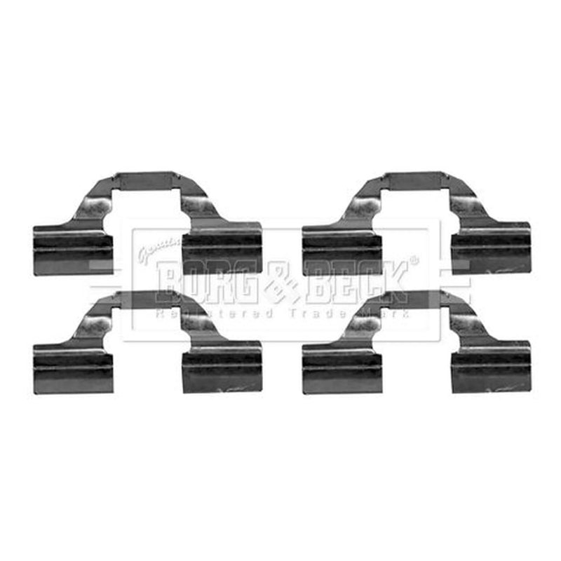 Borg & Beck Brake Pad Accessory Fitting Kit Rear BBK1222