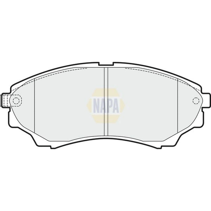 NAPA Front Brake Pad Set NBP1425