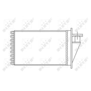 NRF Heater Matrix Core Heat Exchanger 53565