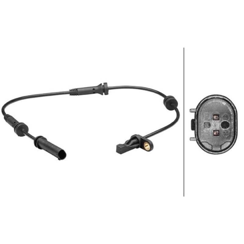 Hella ABS Wheel Speed Sensor Front 6PU 012 679-301