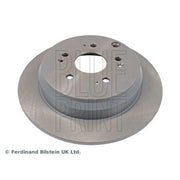 Blue Print 2 x Solid Rear Brake Discs ADH24388