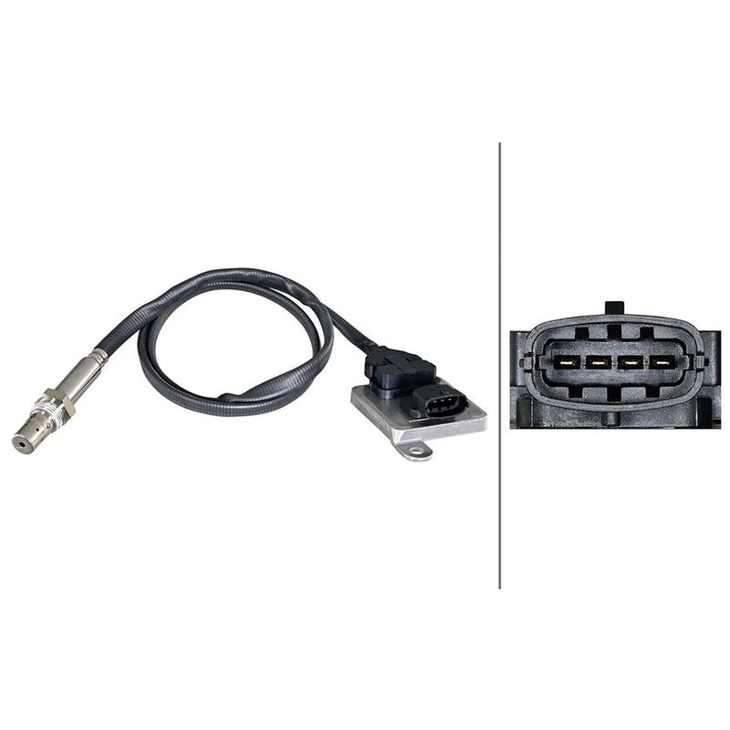 Hella NOx Nitrogen Oxide Sensor Exhaust Pin 6PN 358 186-921