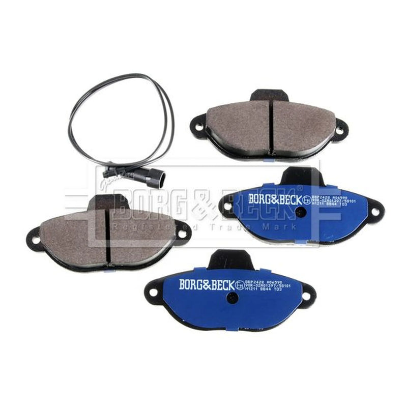Borg & Beck 4 x Front Brake Pad Set BBP2428