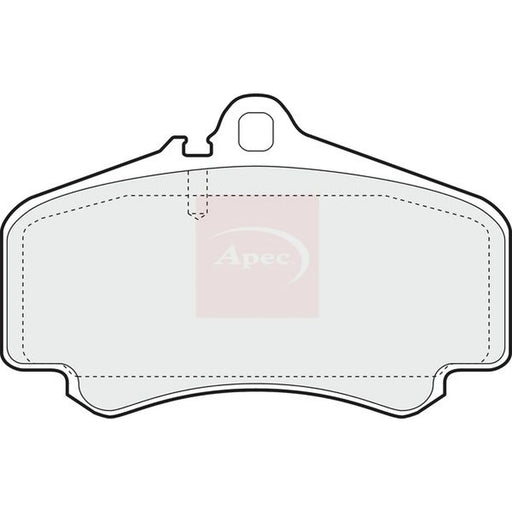 Apec Front Brake Pad Set PAD1402