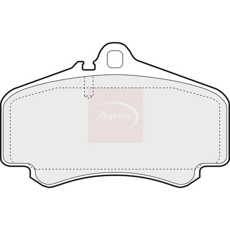 Apec Front Brake Pad Set PAD1402