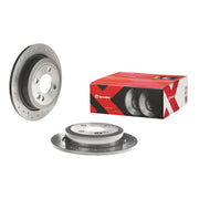 Brembo Xtra 2 x Perforated Rear Brake Discs 08.9163.2X