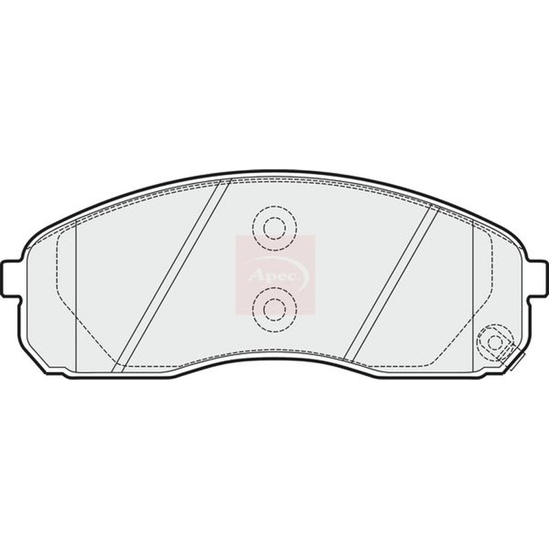 Apec Front Brake Pad Set PAD1530