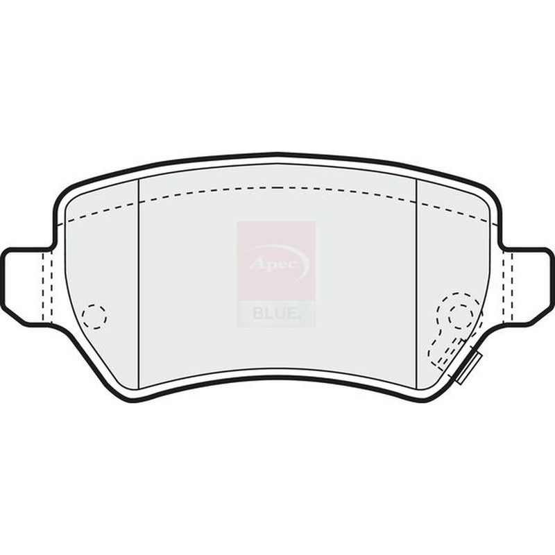 Apec Rear Brake Pad Set PD3070