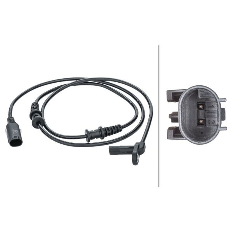 Hella ABS Wheel Speed Sensor Front 6PU 012 679-951