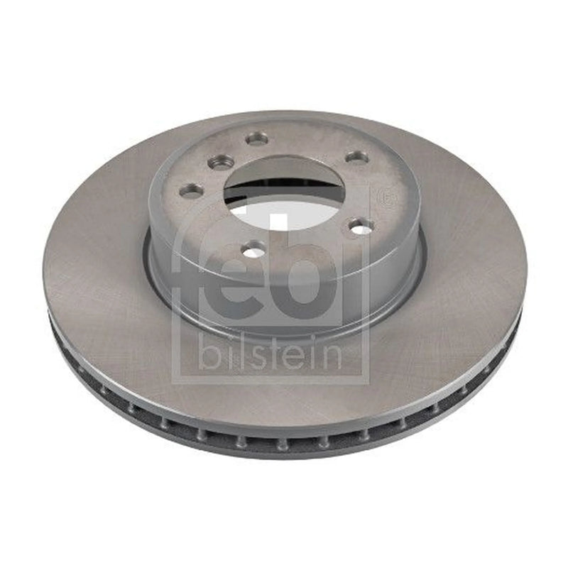 Febi 2 x Internally Vented Front Brake Discs 24343