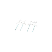 Bosch Brake Pad Accessory Fitting Kit Front 1 987 474 698