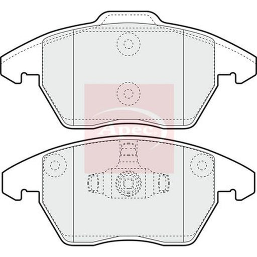 Apec Front Brake Pad Set PAD1398