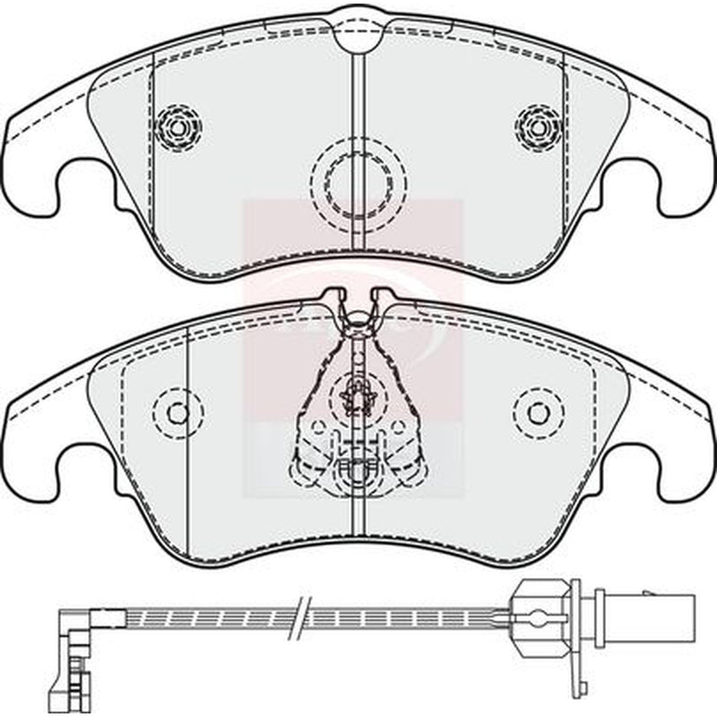 Apec Front Brake Pad Set PD4249