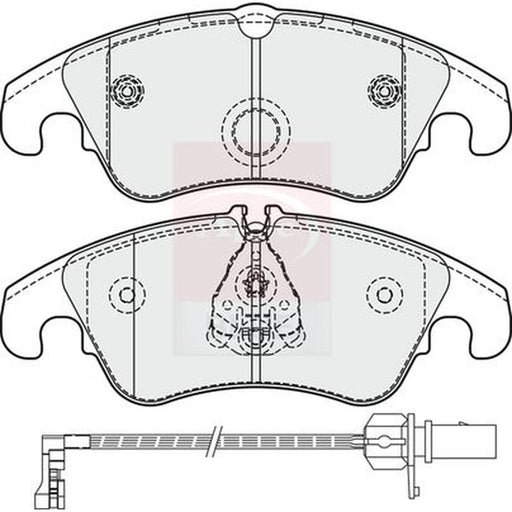 Apec Front Brake Pad Set PD4249