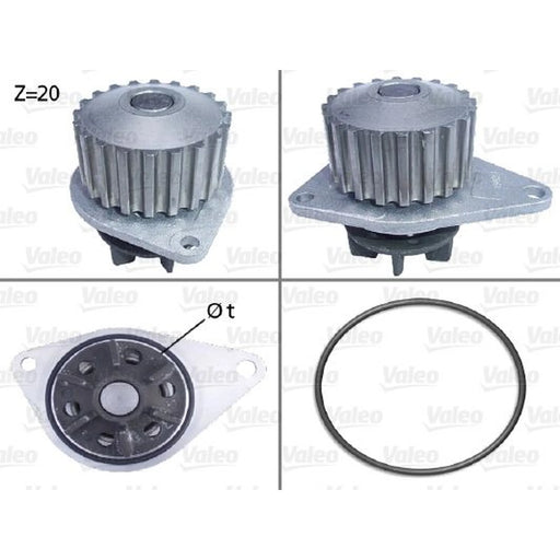 Valeo Engine Cooling Water Pump 506035