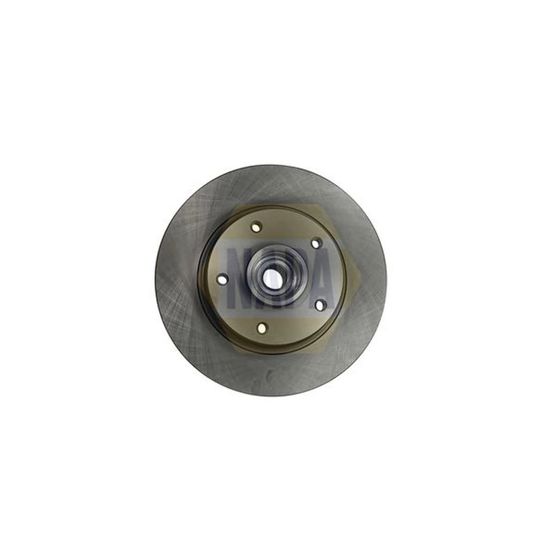 NAPA 2 x Solid Rear Brake Discs NBD5203