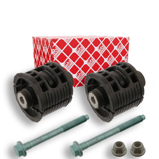 FEBI BILSTEIN 43744 Axle Beam Bush Set Rear Right Left Fits Audi A1 Seat VW Polo FEBI - Town Parts