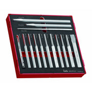Teng Tools Punch & Chisel Set FOAM2 14 Pieces