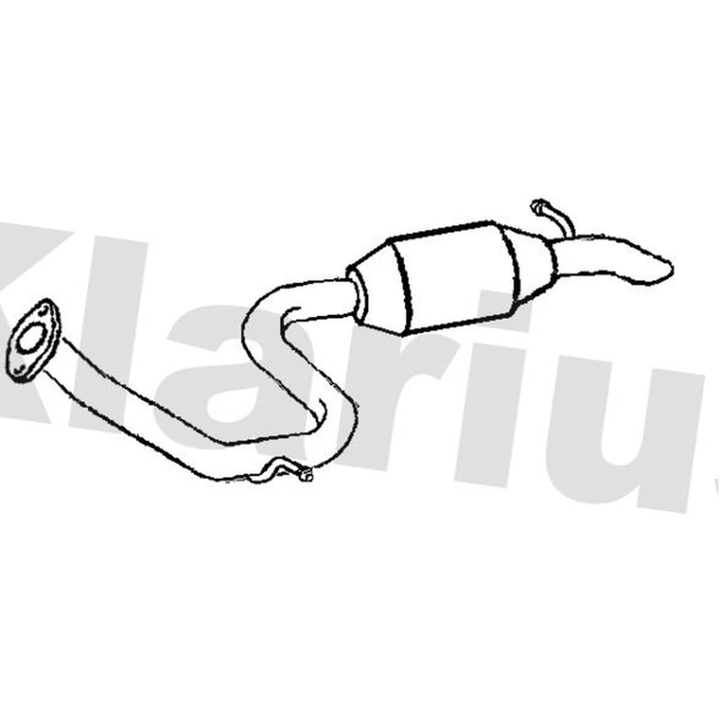 Klarius Box With Tail Pipe Rear TY778T