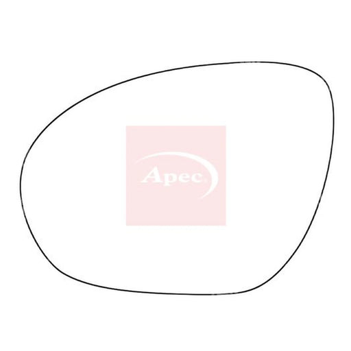 Apec Exterior Wing Mirror Glass Left AMS2151